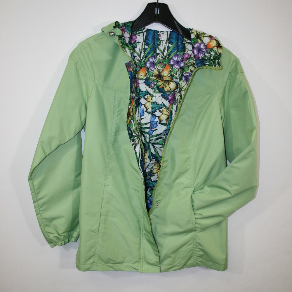 ✨Reversible Zip Front Jacket with Hood🧢